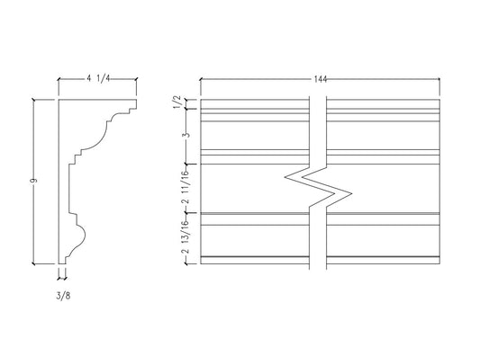 Crown Moulding | M8896