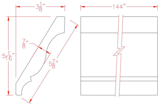 Crown Moulding | M8897