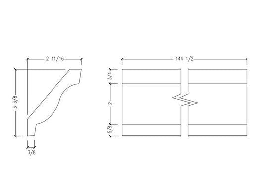 Crown Moulding | M8898