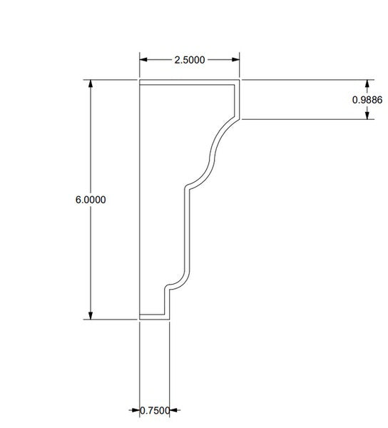 Window Trim | ME-T068 - FOAMCORE STORE