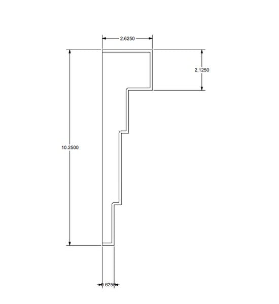 Window Trim | ME-T066 - FOAMCORE STORE