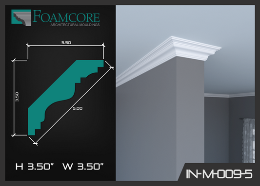 Crown Moulding | ME-IN-M009 - FOAMCORE STORE