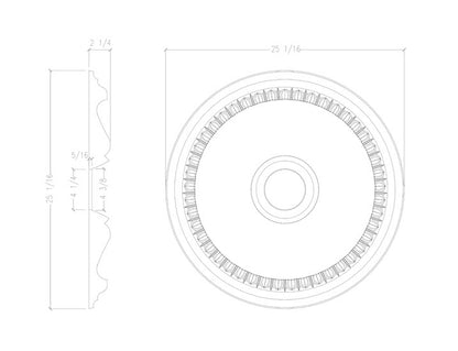 30" Ceiling Medallion | RM37582-30