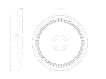 30" Ceiling Medallion | RM37582-30