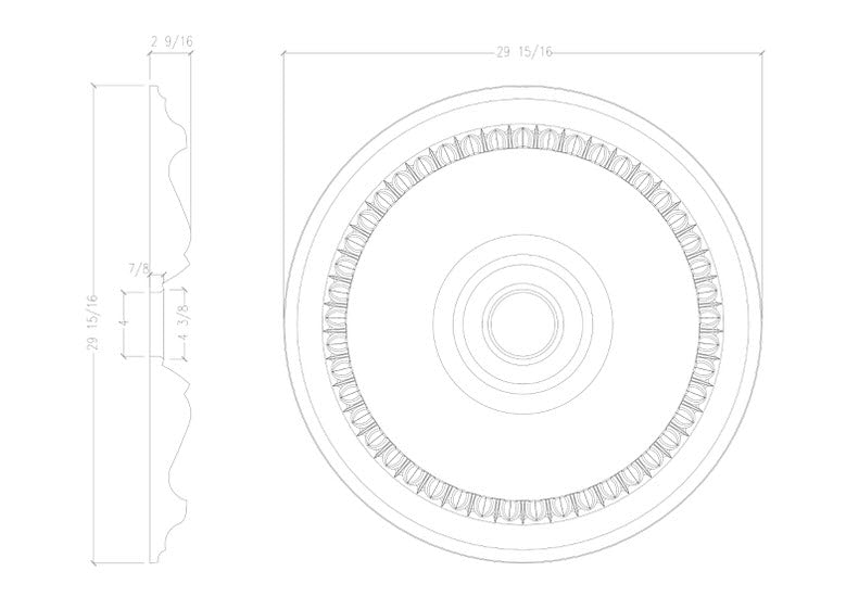 30" Ceiling Medallion | RM37582-30