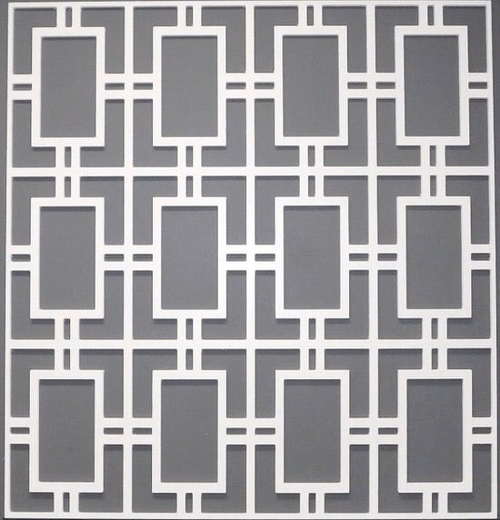 Rectangle Pattern Accent Panel | WD010