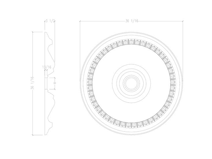 30" Ceiling Medallion | RM37582-30