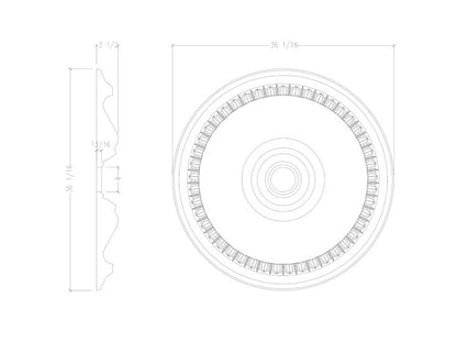 30" Ceiling Medallion | RM37582-30