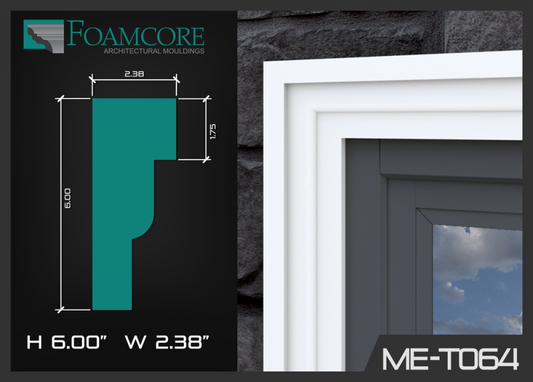 Window Trim | ME-T064 - FOAMCORE STORE
