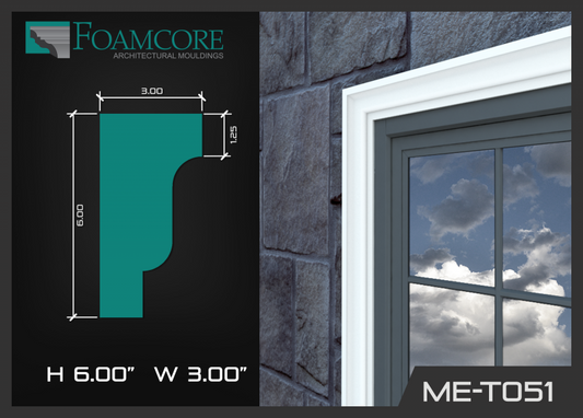 Window Trim | ME-T051 - FOAMCORE STORE