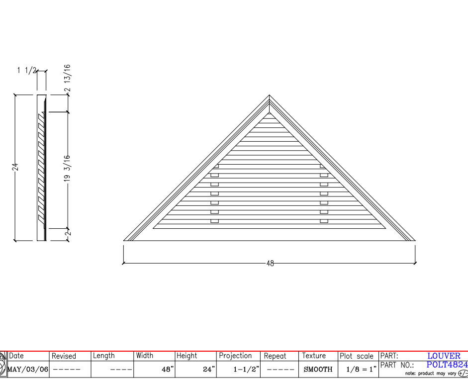 Triangular Functional Louvre | POLT MODEL