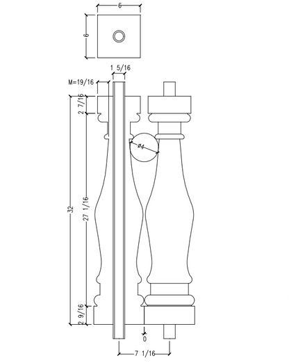 Baluster | B7232