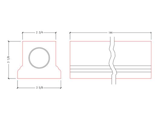 Bottom Rail | BR7710-12