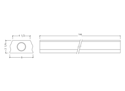 Bottom Rail | BR7510-12