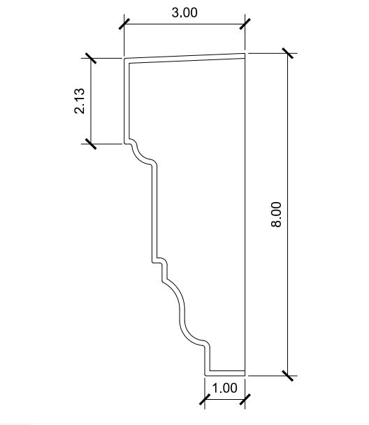 Window Trim | ME-T045 - FOAMCORE STORE