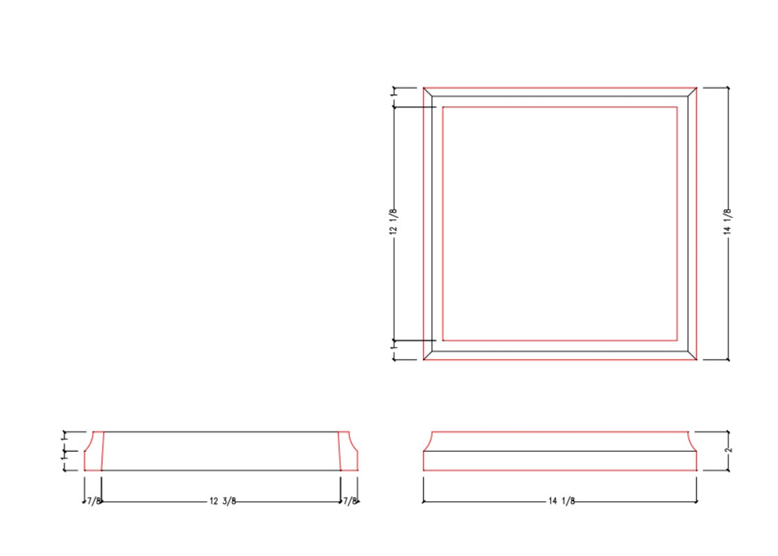 Bottom Trim (Newel Post) | BT1214