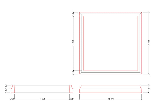 Bottom Trim (Newel Post) | BT1416