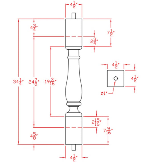 Baluster | B7025ES.