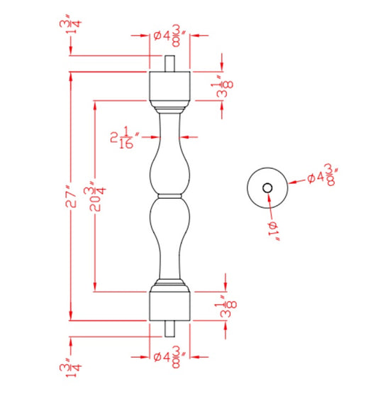 Baluster | B7027CL