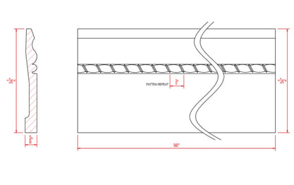 Rope Baseboard | BB900