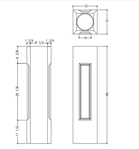 Newel Post | BP4812-P