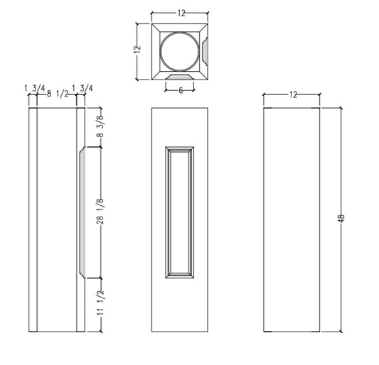 Newel Post | BP4812-P-C