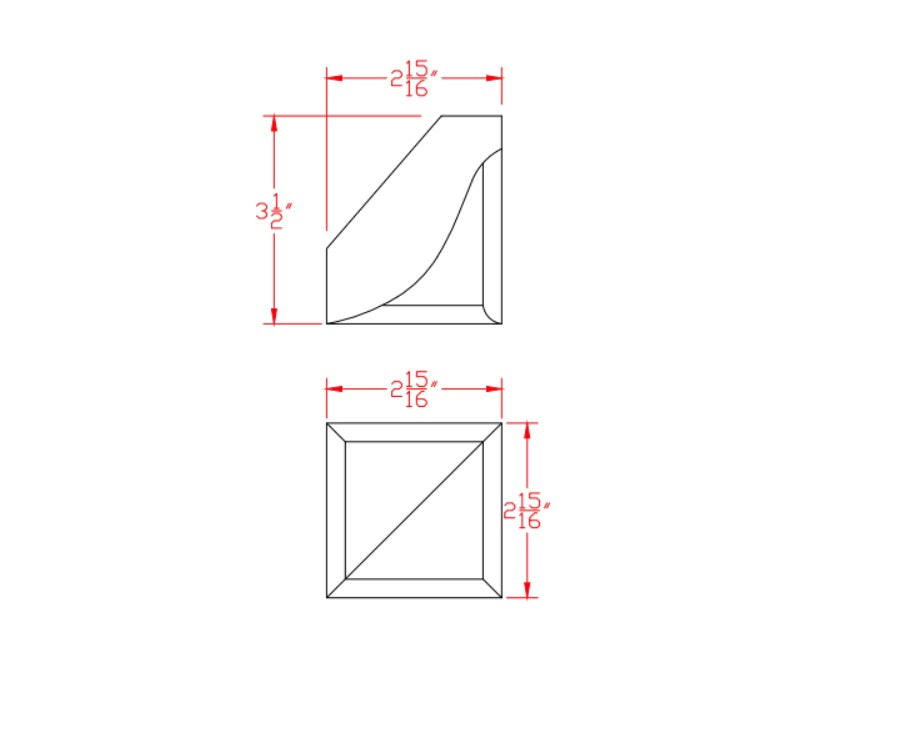 Corner Inside Block | C845