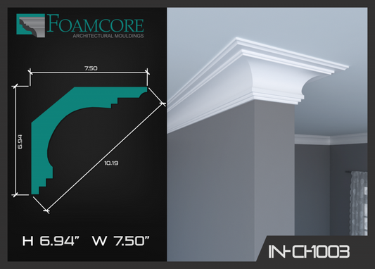 Crown Moulding | ME-IN-CI1003 - FOAMCORE STORE