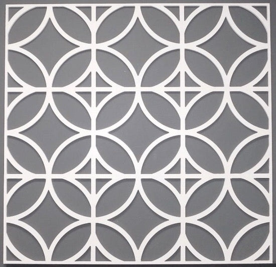 Small Diamond Pattern Accent Panel | WD004