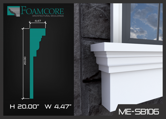 Window Sill | ME-SB106 - FOAMCORE STORE