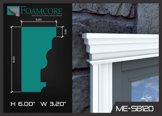 Window Trim | ME-SB120 - FOAMCORE STORE