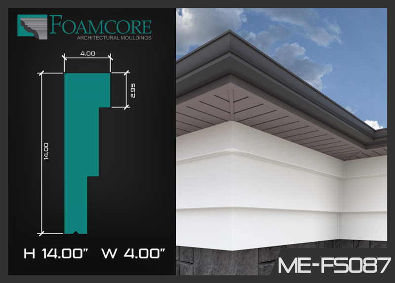 Flat Stock Cornice | ME-FS087