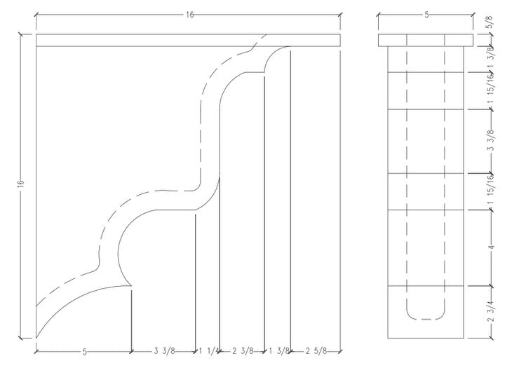 Wall Bracket | WB1616