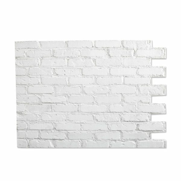 Flexible Brick Panels (White) - FOAMCORE STORE