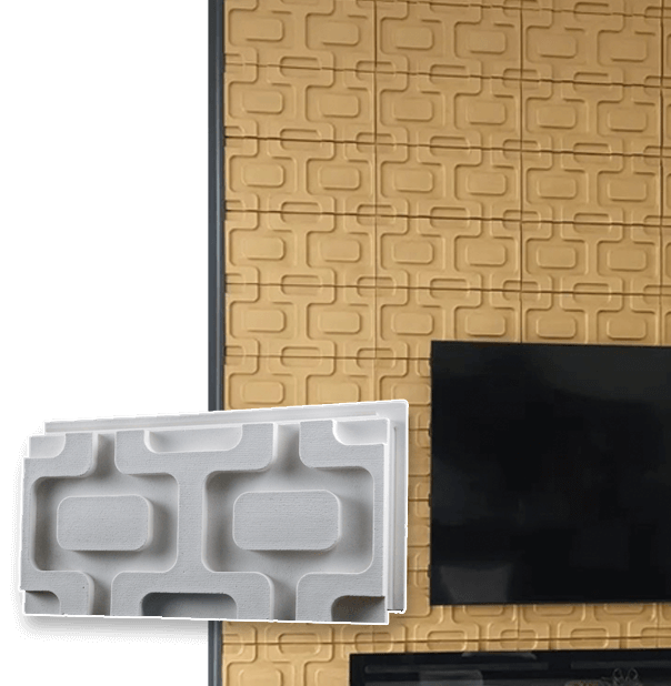 3D Cube Wall Panel